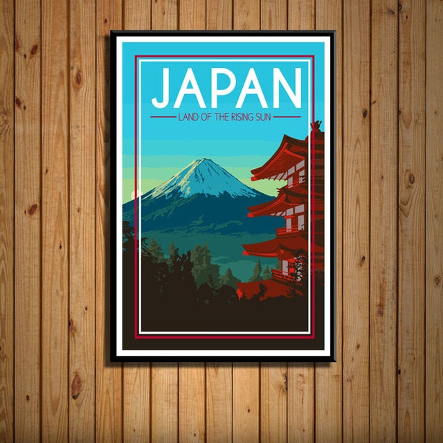 Japan - Wall Art Canvas Painting
