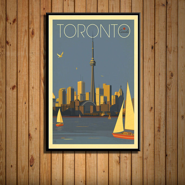 Toronto - Wall Art Canvas Painting