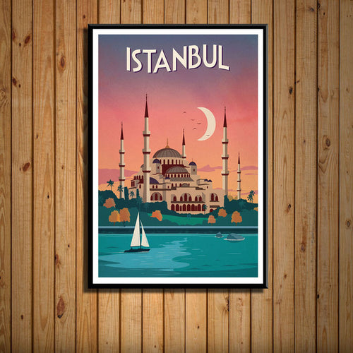 Istanbul - Wall Art Canvas Painting