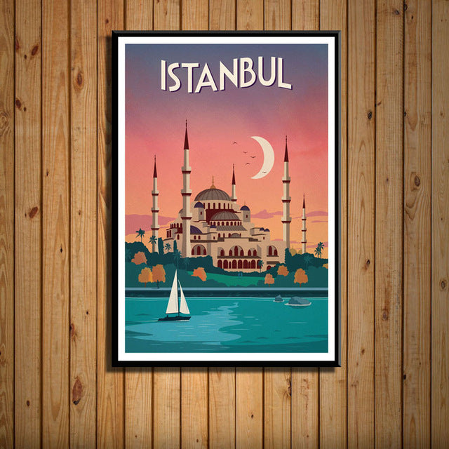 Istanbul - Wall Art Canvas Painting