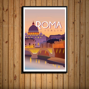 Roma - Wall Art Canvas Painting