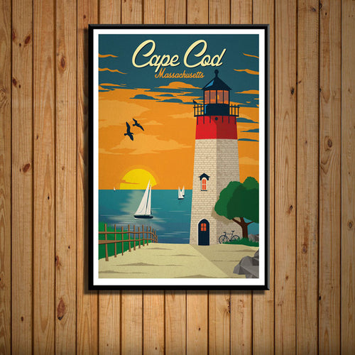 Massachusetts(cape cod) - Wall Art Canvas Painting