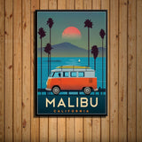 California(Malibu) - Wall Art Canvas Painting