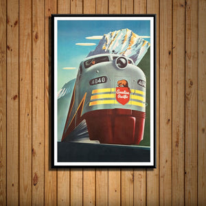 Canadian Pacific - Wall Art Canvas Painting