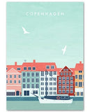 Copenhagen - Wall Art Canvas Painting