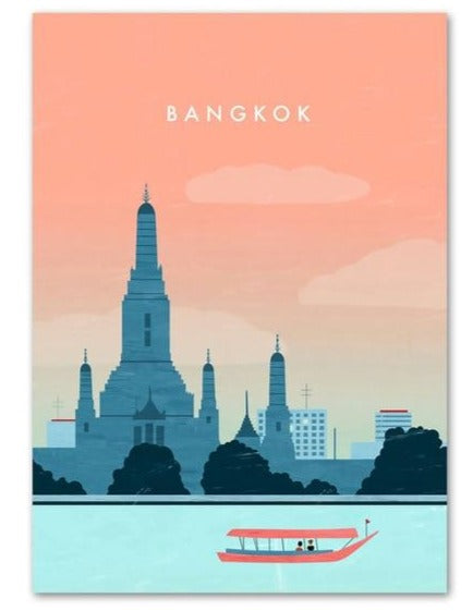 Bangkok - Wall Art Canvas Painting