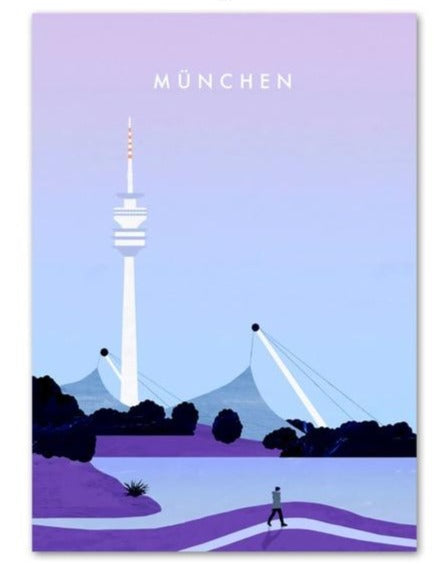 München - Wall Art Canvas Painting