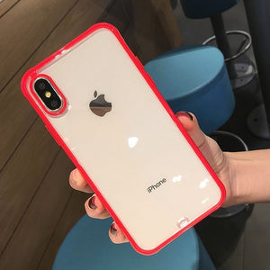 Lovebay Shockproof Bumper Transparent Silicone Phone Case For iPhone 11 Pro SE 2020 X XR XS Max 8 7 6S Plus Clear Soft TPU Cover