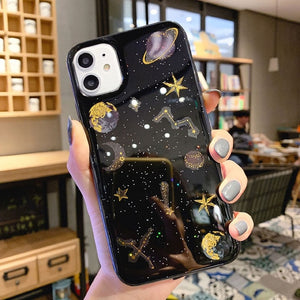 Glitter Bling Stars Moon Phone Case