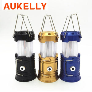3-IN-1 Led Flame lantern camping light Collapsible Outdoor Portable lighting Waterproof Hanging Tent Flashlight Power by 3* AA