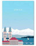 TE™️:Zürich - Wall Art Canvas Painting