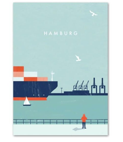 Hamburg - Wall Art Canvas Painting