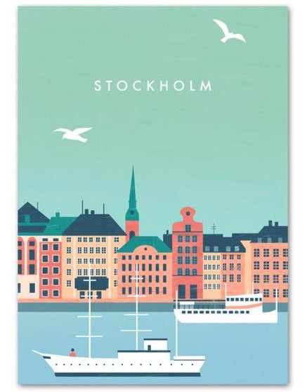 Stockholm - Wall Art Canvas Painting