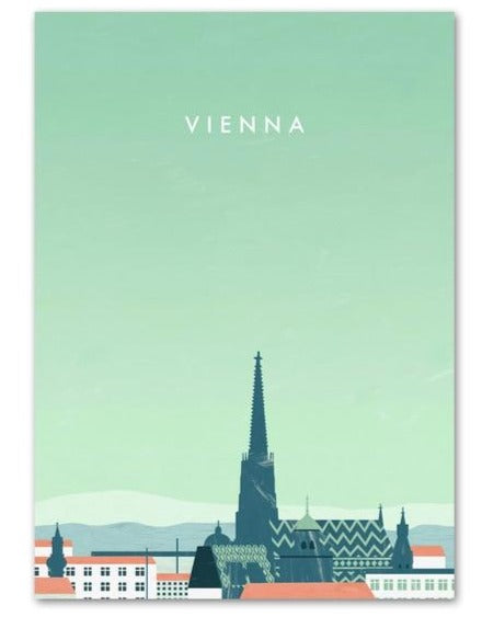 Vienna - Wall Art Canvas Painting