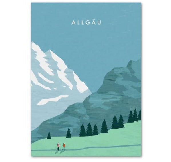 Allgäu - Wall Art Canvas Painting