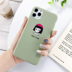 Lovebay Silicone Phone Cases For iPhone 11 Pro SE 2020 X XR XS Max 8 7 6 6s Plus 5s SE Avocado Waves Cactus Soft TPU Back Cover