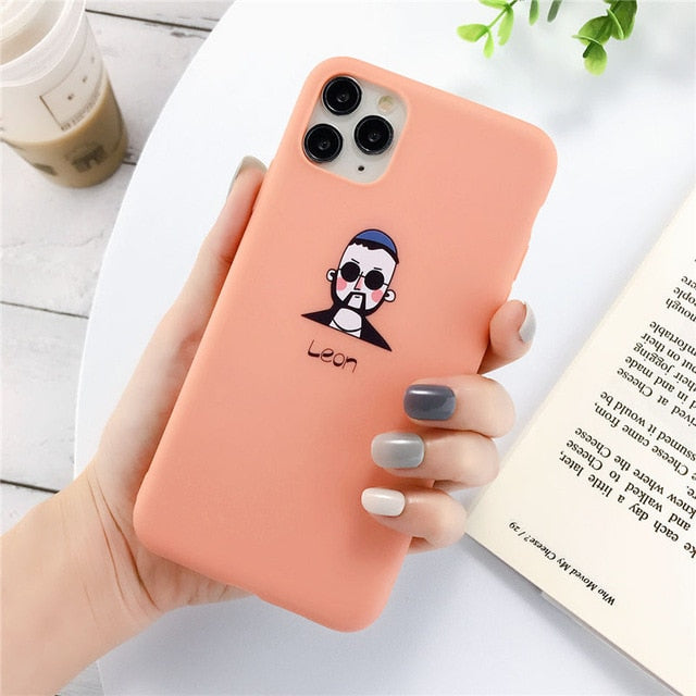 Lovebay Silicone Phone Cases For iPhone 11 Pro SE 2020 X XR XS Max 8 7 6 6s Plus 5s SE Avocado Waves Cactus Soft TPU Back Cover
