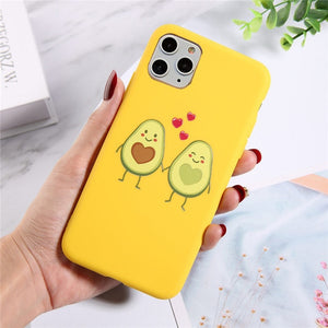 Lovebay Silicone Phone Cases For iPhone 11 Pro SE 2020 X XR XS Max 8 7 6 6s Plus 5s SE Avocado Waves Cactus Soft TPU Back Cover