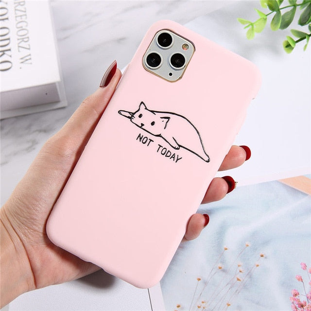 Lovebay Silicone Phone Cases For iPhone 11 Pro SE 2020 X XR XS Max 8 7 6 6s Plus 5s SE Avocado Waves Cactus Soft TPU Back Cover